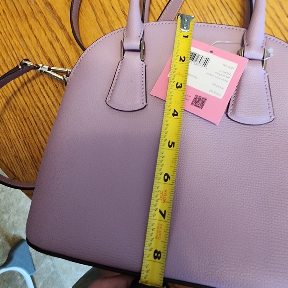 NWT Kate Spade Medium Dome Satchel In Orchid - Picture 7 of 9